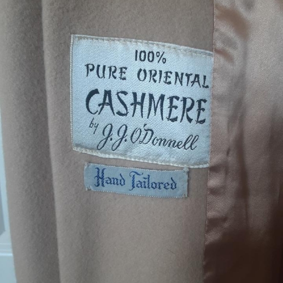 GORGEOUS 100% Pure Oriental Cashmere Coat - Picture 3 of 4